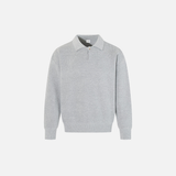 Polo en maille respirante de style européen minimaliste