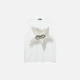 Y2K Cool Oversized Star Patchwork Sleevless T-Shirt