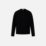 Streetwear-Style Langarmshirt mit Knöpfen
