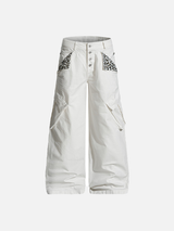 High Street Vibe Hip Hop Cargohose mit weitem Bein