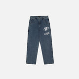 Bestickte Jeans