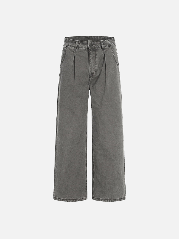 Vintage Washable Punk Old Denim Jeans