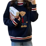 Teddy Bear Graphic Sweater