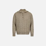 Pull à col roulé décontracté en maille confortable pour homme