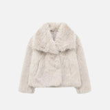 Fellgefütterte Langarmjacke