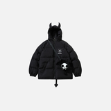 Streetwear Padded Monster With Bag Puffer Jacket