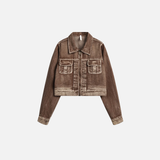 Women’s Vintage Casual Bomber Jacket