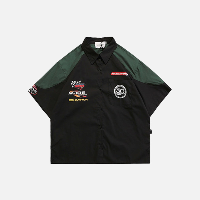 Chemise frite rétro