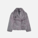 Fellgefütterte Langarmjacke
