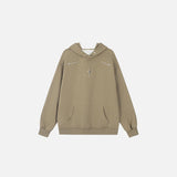 Loose Stellar Cross Hoodie
