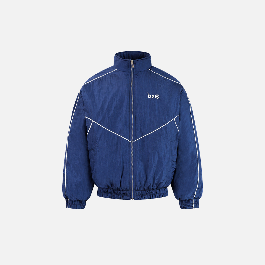 Cozy Warm Loose Fit High Neck Windbreaker Jacket