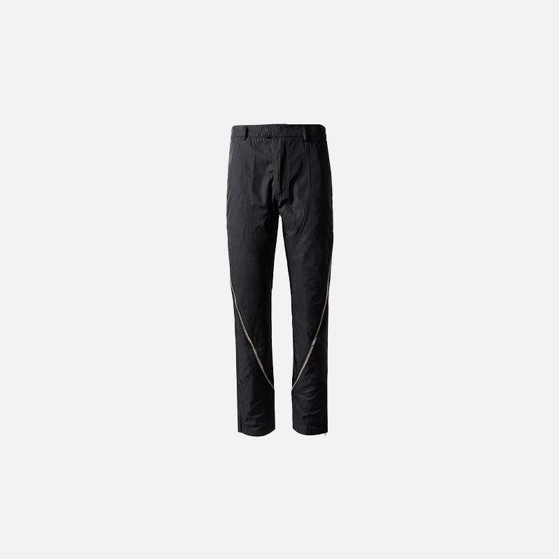 빈티지 스파이럴 집업 청바지