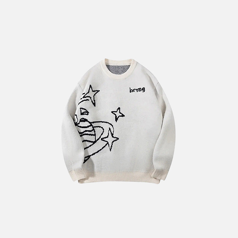 Y2K Starlit Dreams Sweater
