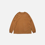 Vielseitiges, unbedrucktes Langarm-T-Shirt