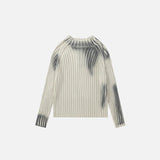 Loose Ripple Knitted Sweater