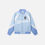 Oversize Bomber Coat & Baseball Uniform Designer Jacket