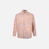 Chemise ample à carreaux résistants et audacieux
