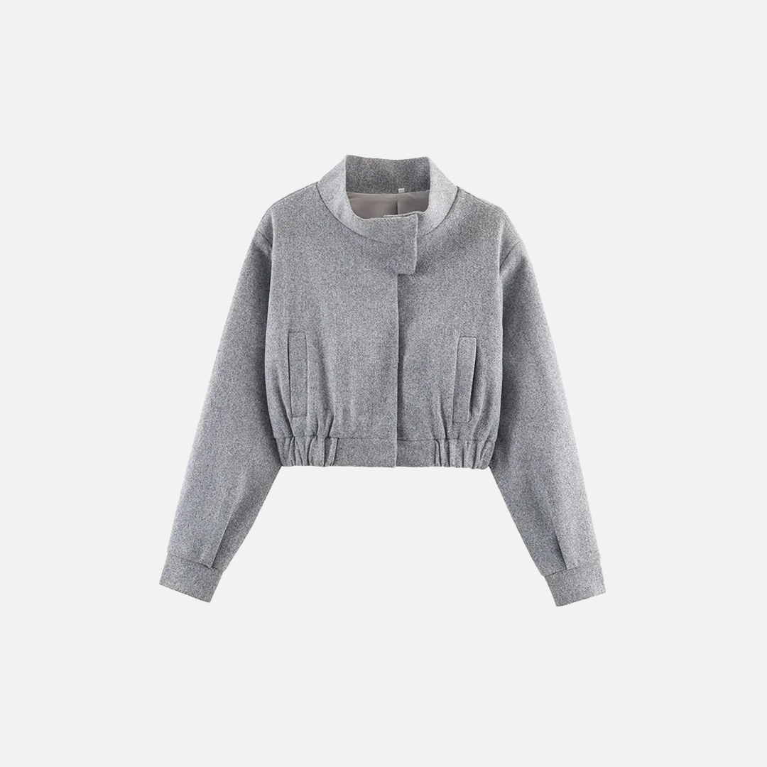 Streetwear Woolen Slim Fit Casual Jacket