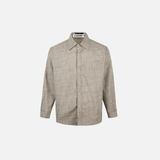 Chemise ample à carreaux résistants et audacieux