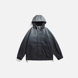 Y2K Streetwear Gradient Tie Dye Hooded Windbreaker Jacket