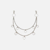 Y2K Belted Metal Chain