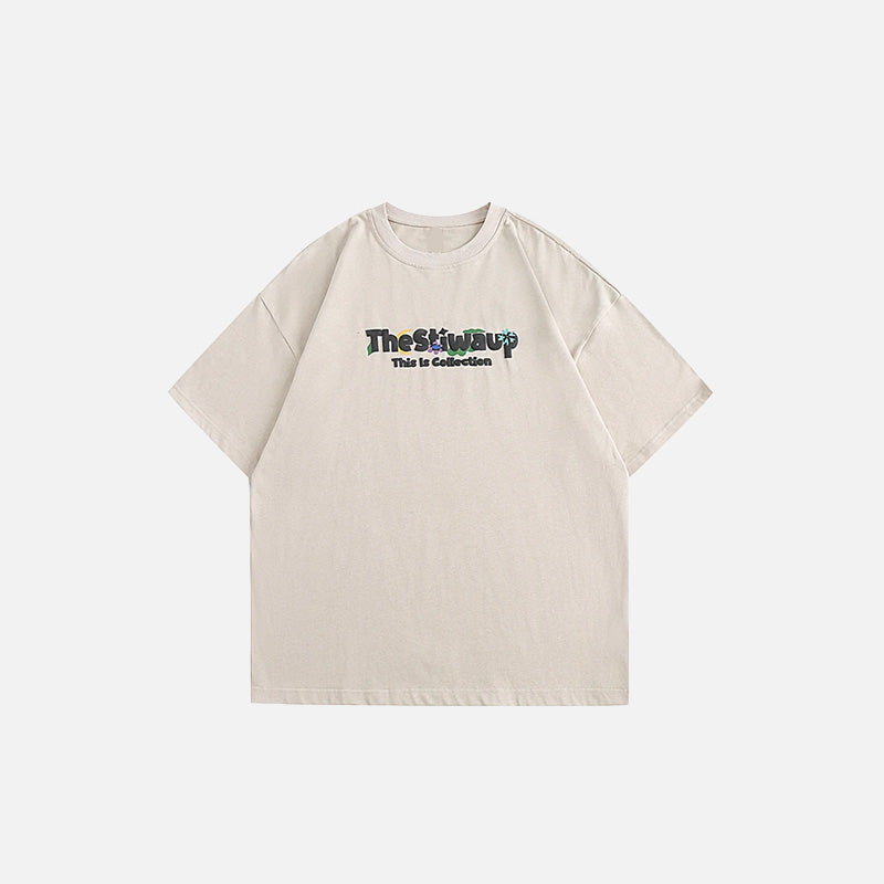 Einfarbiges T-Shirt unbekannter Farbe