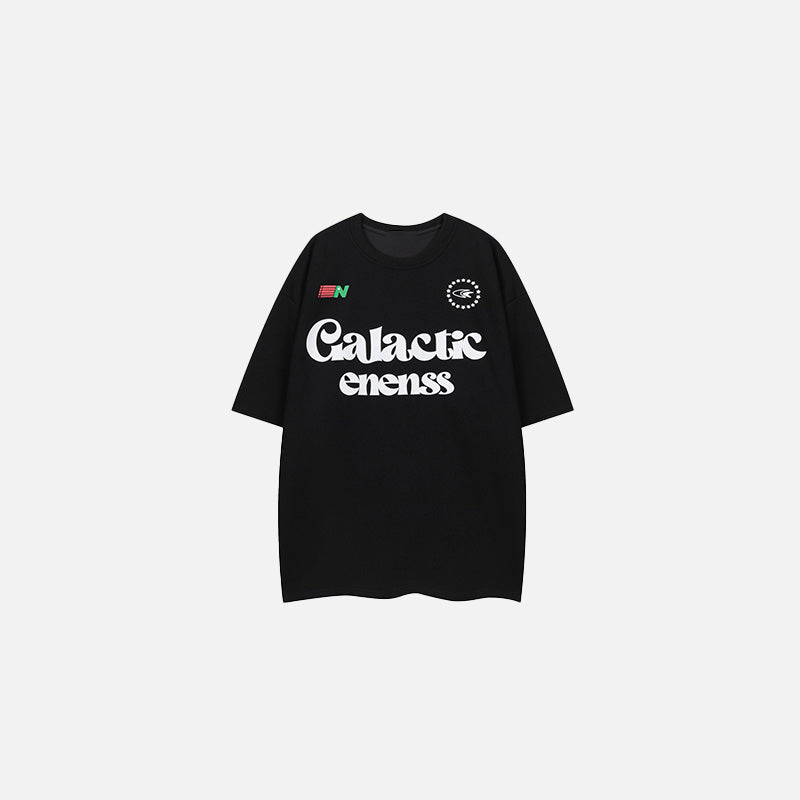 Galactic Threads Doppellagiges T-Shirt