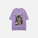 Retro Evil Girl Grafik-T-Shirt