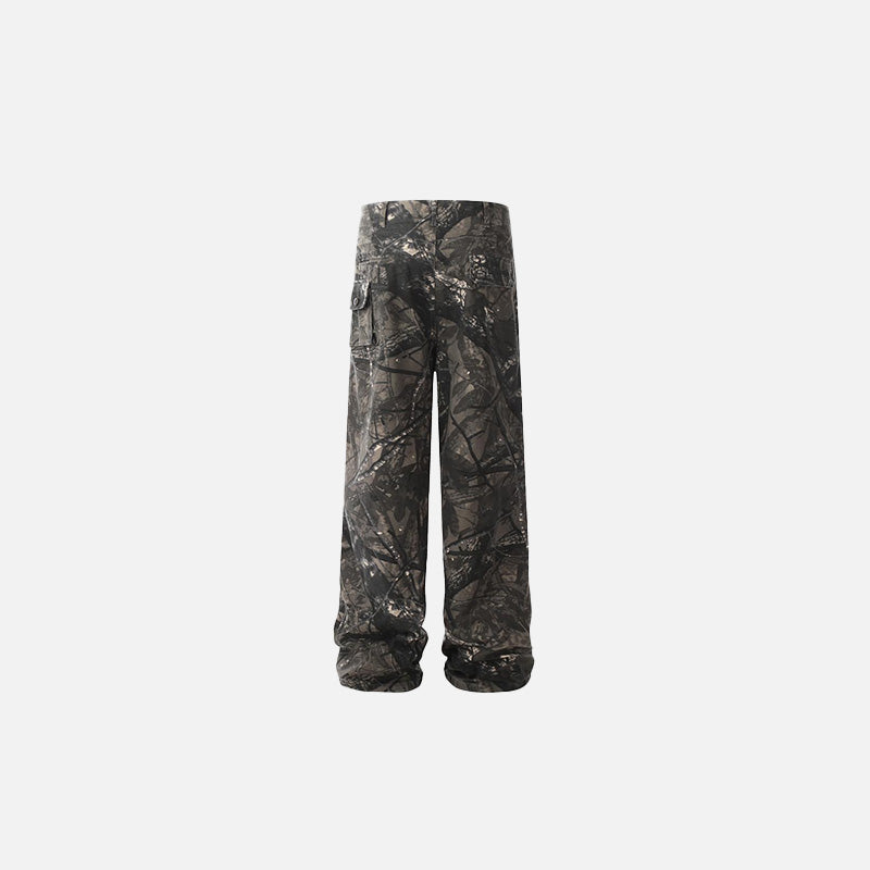 Pantalon cargo camouflage