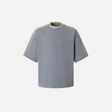Y2K Casual Loose Fit Embroidery Stripe T-Shirt