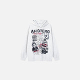AHOTERO Retro Art Hoodie