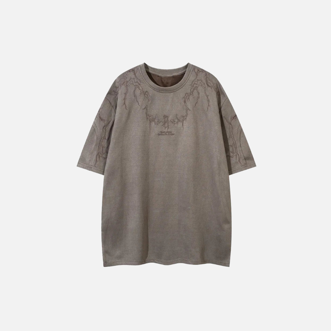 T-shirt à message Thronlight