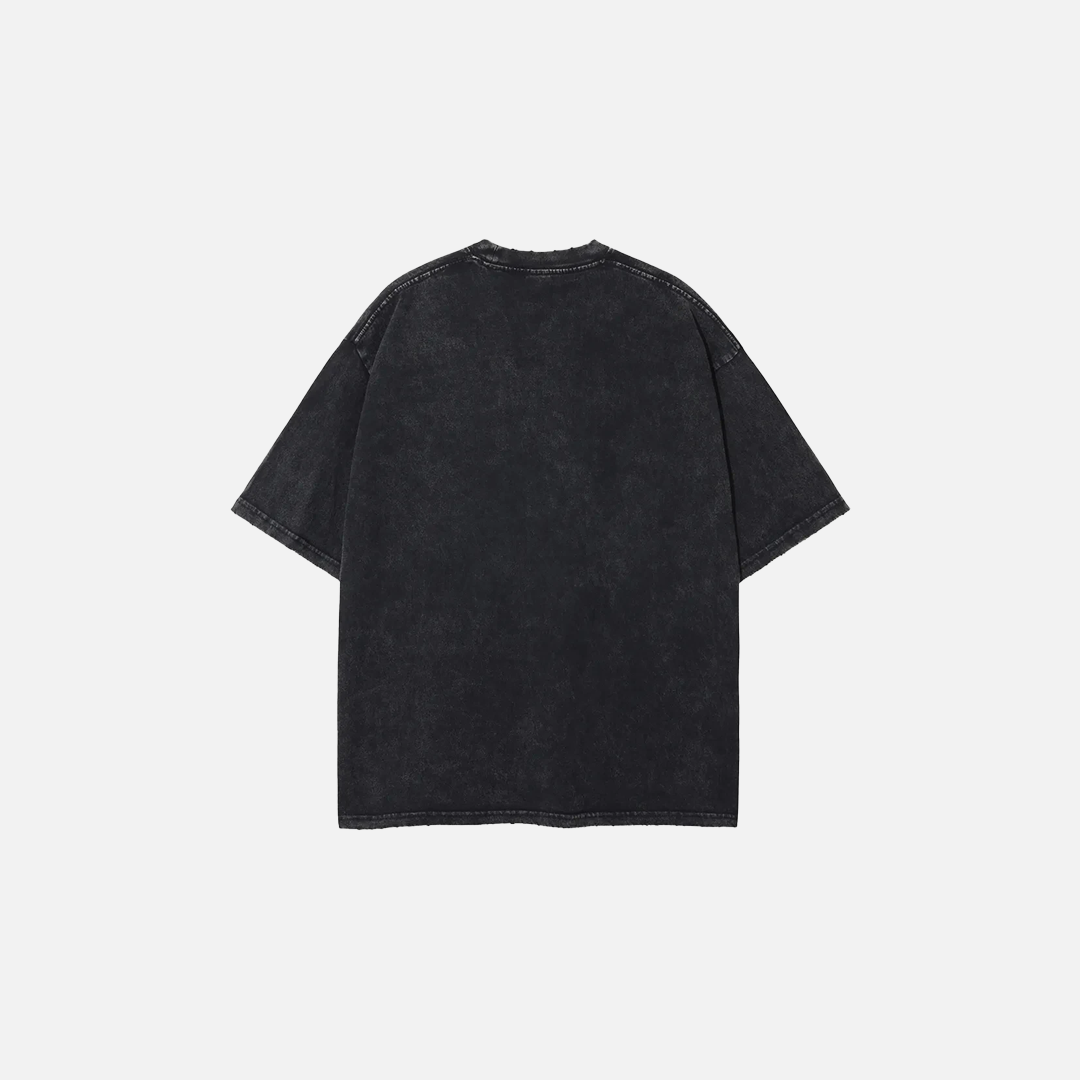 Vintage Anime Graphic Print Oversized T-Shirt