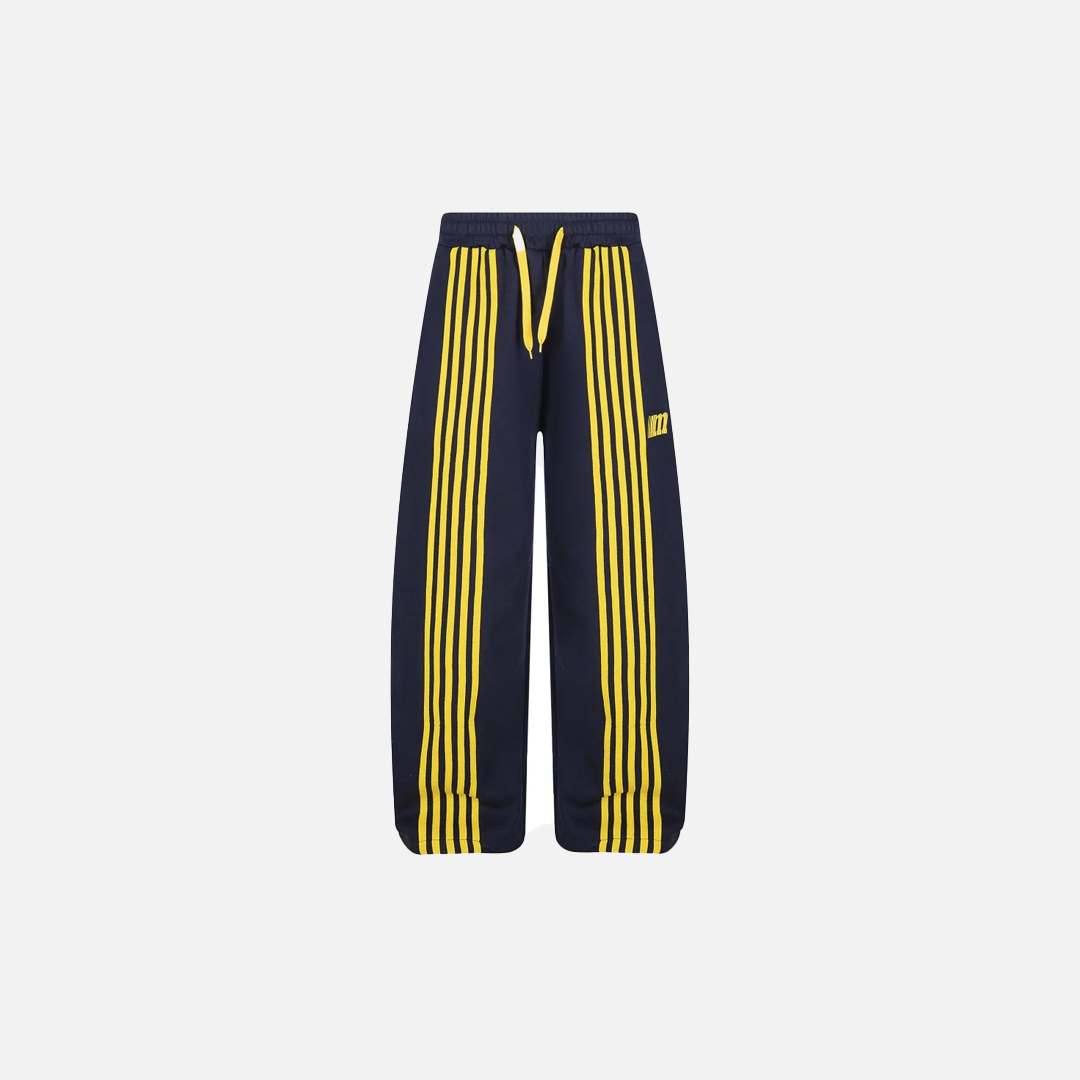 Y2K Effortless Striped Spliced Hip Hop Athletic Jogger