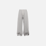 Vintage Jogginghose mit Schneeflockenmuster, gewaschen, locker geschnitten