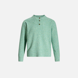 Pull décontracté rétro tendance et élégant à boutons