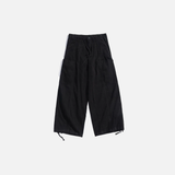 Pantalon cargo style safari couleur unie