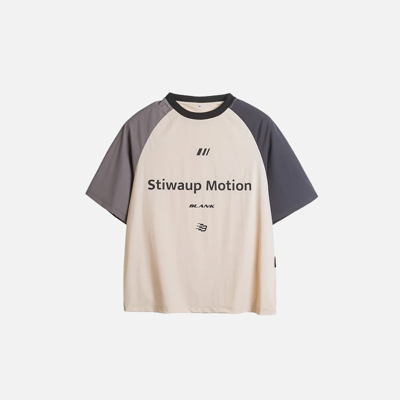 Vintage Patchwork Eiscreme T-Shirt