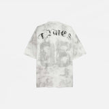 T-shirt grunge imprimé graphique vintage