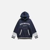 Color Block Oversized Hoodie