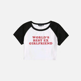 T-shirt « Meilleure ex-petite amie du monde »