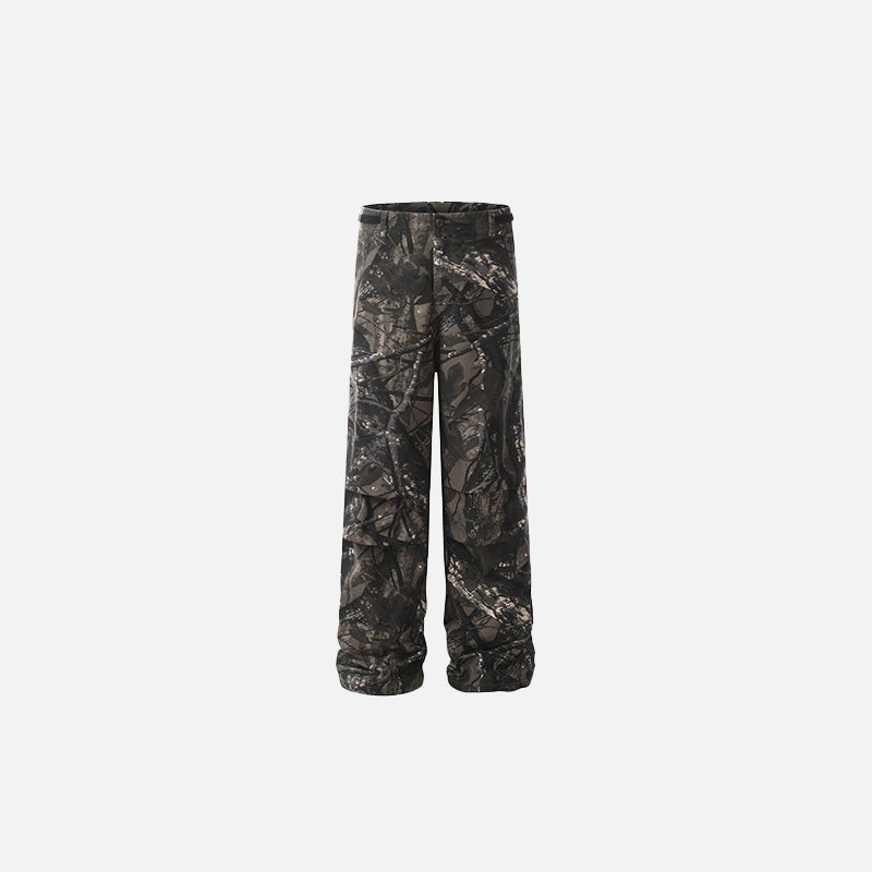 Pantalon cargo camouflage