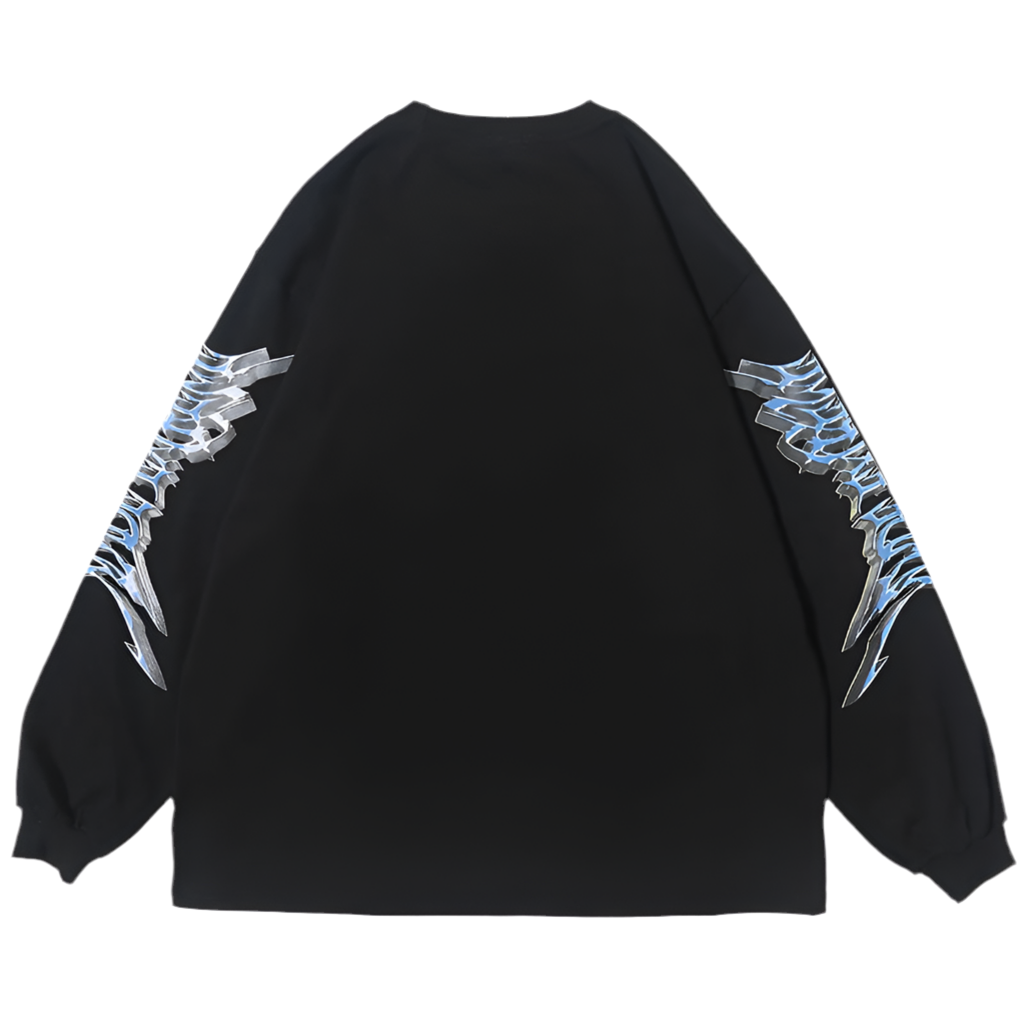 Harajuku Angel Long Sleeve Sweatshirt