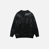Fashionable Oversized Hip Hop Knit Jumper Sweater