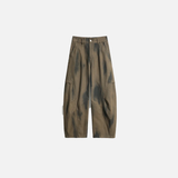Trendy Casual Wide Leg Cargo Pants