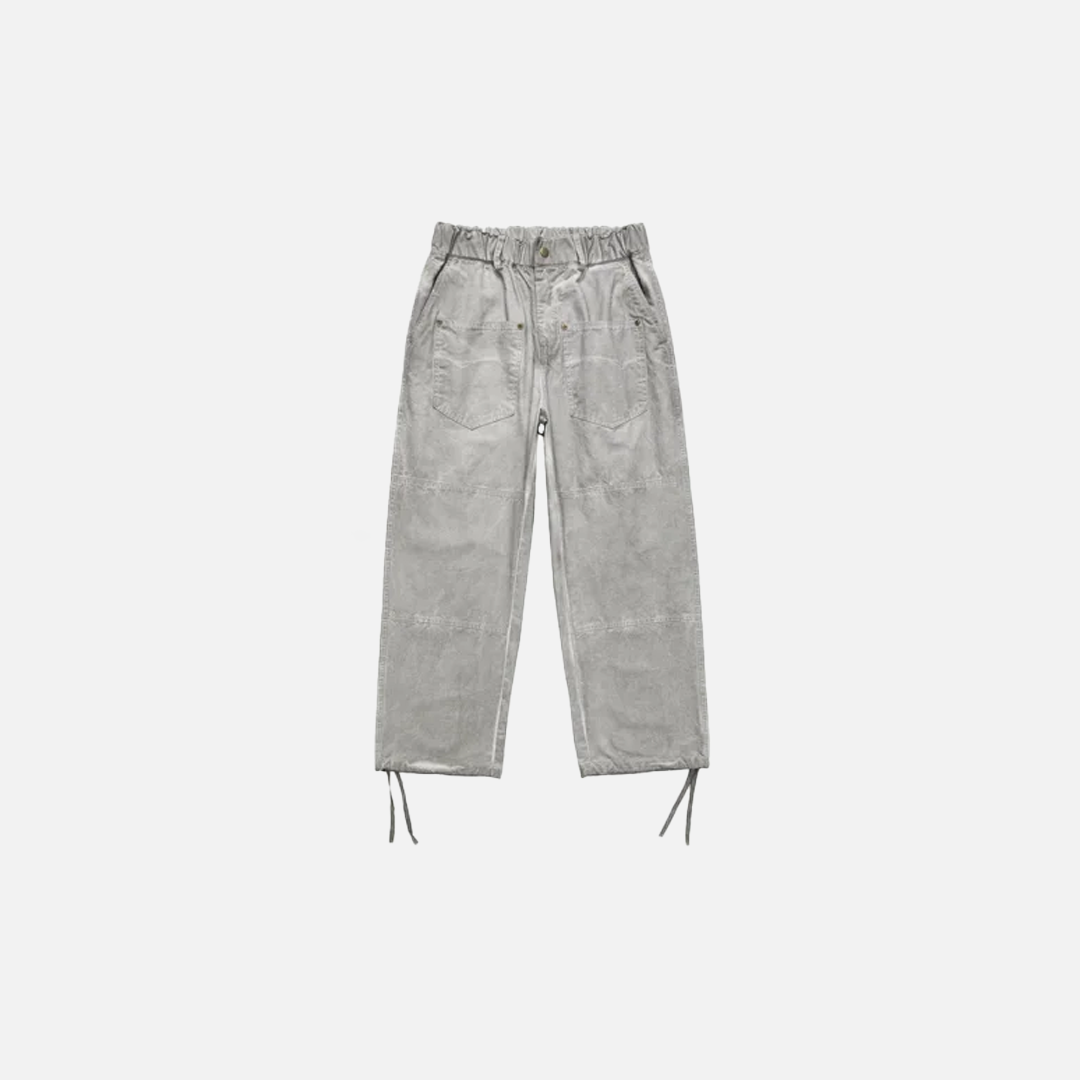 Vintage Wash Cotton Cargo Pants
