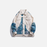 Veste bomber streetwear brodée