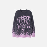 Y2K Sesame Jacquard Sweater