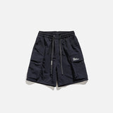 Solid Utility Cargo Shorts