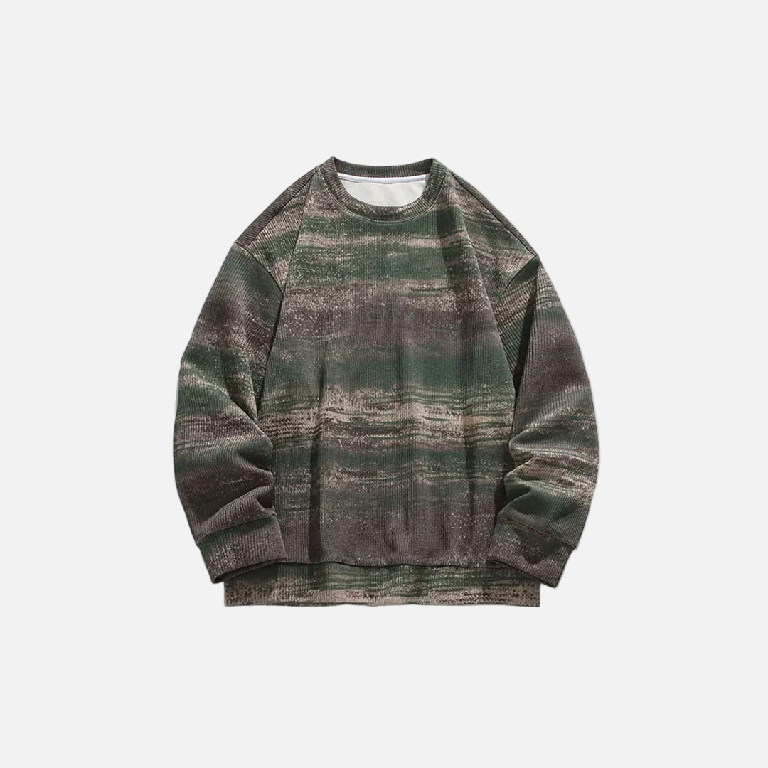 Vintage Loose Fit Tie Dye Sweatshirt